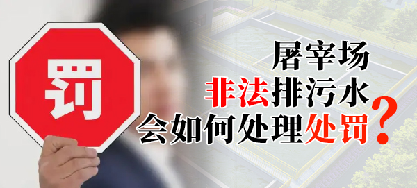 食品屠宰場非法排污水怎么處理呢？